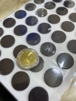 ⁦مجموعة اقراص مغناطيس دائرية لاصقة من الظهر 35 قرص متعدد الاستعمالات⁩ - الصورة ⁦7⁩