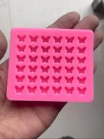 قالب فراشات صغيرة سيلكون 36 فراشة متعددة الاستعمالات زينة الشمع والحلوى MA93