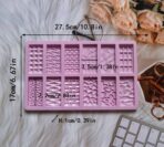 ⁦قالب صنع الشكلاطة 12 قطعه توزيعات الاطفال من الشوكلاتة والحلوى وديكور الكعك MA93⁩ - الصورة ⁦3⁩