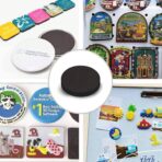 ⁦مجموعة اقراص مغناطيس دائرية لاصقة من الظهر 35 قرص متعدد الاستعمالات⁩ - الصورة ⁦6⁩