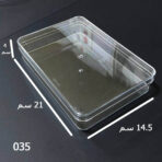 ⁦علب كيك وحلويات فاخرة اكريليك للمنزل ومحلات الحلويات والمقاهي⁩ - الصورة ⁦28⁩