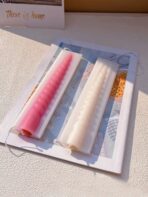 ⁦قالب سيلكون طويل ملتوي لصناعة الشمع WFHM77⁩ - الصورة ⁦2⁩