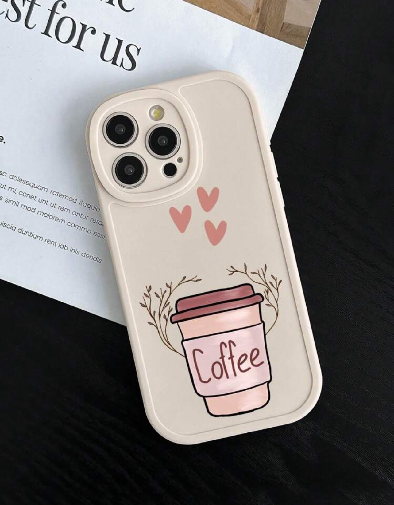 IMG_2858 كفر هاتف ايفون واقي 360 درجة مقاوم للصدمات بنمط كوب قهوة WFHM77 - الصورة 1