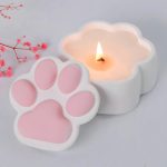 قالب سيلكون علبة علي شكل مخلب القطة بحجمين WFHM77