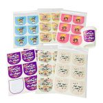 مجموعة ستيكرات العيد ترند 2026، مناسبة لتزيين توزيعات خلوط عيد الفطر/ الأضحى 24 ستيكر