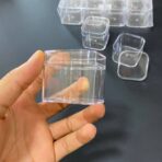 ⁦دستة علب اكريليك فاخرة متعددة الاستعمالات مناسبة لتوزيعات الافراح واصحاب المشاريع - 12 علبة⁩ - الصورة ⁦3⁩