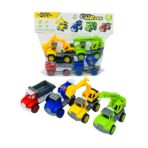 ⁦مجموعة العاب سيارات 4 شاحنات للأطفال ،طانطا وعجانة و2 رافعة⁩ - الصورة ⁦7⁩