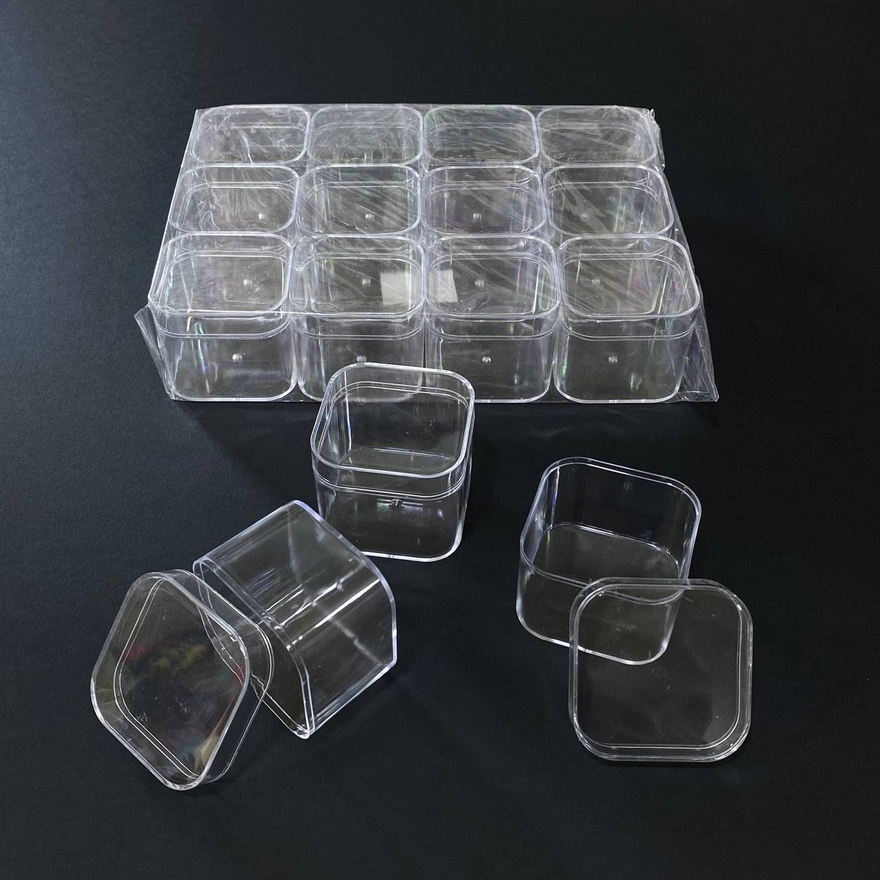 photo_6_2025-03-05_11-11-12 دستة علب اكريليك فاخرة متعددة الاستعمالات مناسبة لتوزيعات الافراح واصحاب المشاريع - 12 علبة - الصورة 1