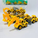 ⁦مجموعة ألعاب كواشيك وحفار 4 سيارات ، لعبة كاشيك صغير بلاستيك⁩ - الصورة ⁦5⁩