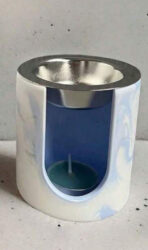 ⁦قالب سيلكون مبخرة زيتية لصهر الشمع وزيوت العطرية WFHM77⁩ - الصورة ⁦3⁩