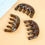 ⁦مشط تدليك الخشبي لتحفيز الدورة الدموية ، فروة الرأس وعضلات الجسم⁩ - الصورة ⁦5⁩