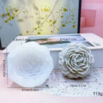 ⁦قالب سيلكون شمع زهرة البيونا WFHM77⁩ - الصورة ⁦4⁩