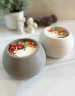 قالب سيلكون دائري لصنع الديكور ومباخر وشموع العطرية WFHM77