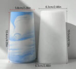 ⁦قالب سيلكون فازا لصنع الجبس ديكور منزلي مبخرة وترتيب الزهور WFHM77⁩ - الصورة ⁦2⁩