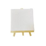 ⁦لوحة رسم كانفس مع ستاند مقاس 15*15 سم ، للرسامين والفنانين⁩ - الصورة ⁦3⁩