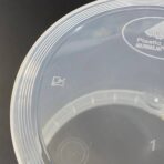 ⁦علبة بلاستيك 1 كيلو للحفظ الغذائي الآمن ، غطاء محكم الاغلاق  1 لتر⁩ - الصورة ⁦8⁩