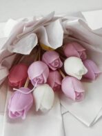 قالب سيلكون بشكل زهرة التوليب WFHM77