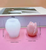 ⁦قالب سيلكون بشكل زهرة التوليب WFHM77⁩ - الصورة ⁦3⁩