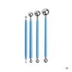 ⁦مجموعة ادوات نمذجة وتشكيل الصلصال و الطين وتزيين الكيك ، ادوات نحن كروية حديد⁩ - الصورة ⁦4⁩