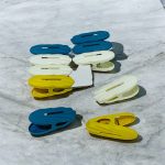 مجموعة مساكات ملابس ملونة 10 قطع