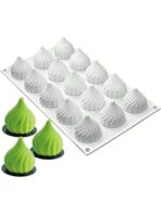 قالب سيلكون بشكل التين لصنع الكيك وترافل وحلويات وشوكولاتة وموس كيك WFHM77