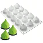 قالب سيلكون بشكل التين لصنع الكيك وترافل وحلويات وشوكولاتة وموس كيك WFHM77