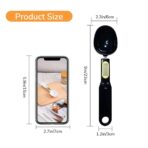 ⁦ملعقة قياس طعام الكترونية رقمية 4 اوضاع، 500 جرام⁩ - الصورة ⁦5⁩