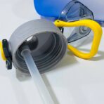 ⁦ترمس مياه شراب و مص طوبو بلاستيك غذائي ،مناسب للمدرسة والجيم 720 مل⁩ - الصورة ⁦2⁩