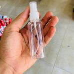 ⁦مجموعة عبوات بخاخ شفاف 90 مل - 8 علب معطرات ومواد التجميل والمعقمات⁩ - الصورة ⁦2⁩