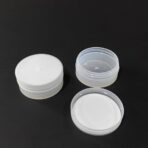 علبة بلاستيك كوزماتيك والكريمات 30 مل معتمة ضبابية مع غطاط قوي ومحكم بالاسفنج