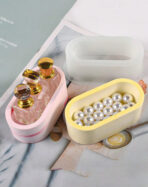 ⁦قالب سيلكون لزهريات مستطيلة حامل شموع ، صندوق تخزين عمل فني لنباتات WFHM77⁩ - الصورة ⁦2⁩