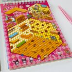 ⁦دفتر ملصقات عالم ثلاثي الابعاد كيرومي / ميلودي ، طوابع شفافة مع غرف الديكور⁩ - الصورة ⁦5⁩