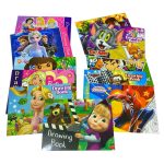 كراسة رسم شخصيات كرتونية ، 48 ورقة 96 صفحة، مقاس 32×23 سانتي