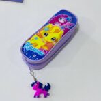 ⁦مقلمة ادوات مدرسية يونيكورن مع ميدالية 2 جيب⁩ - الصورة ⁦9⁩