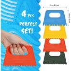 ⁦كاستولة 4 قطع للحرف اليدوية والاشغال ، لتطبيق المعجون و الـ ستوك⁩ - الصورة ⁦3⁩