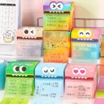 ⁦قصاصات ملاحظات لاصق لامع جليتر ملون شفاف ، قابل للكتابة عليه - 105 لاصق⁩ - الصورة ⁦3⁩