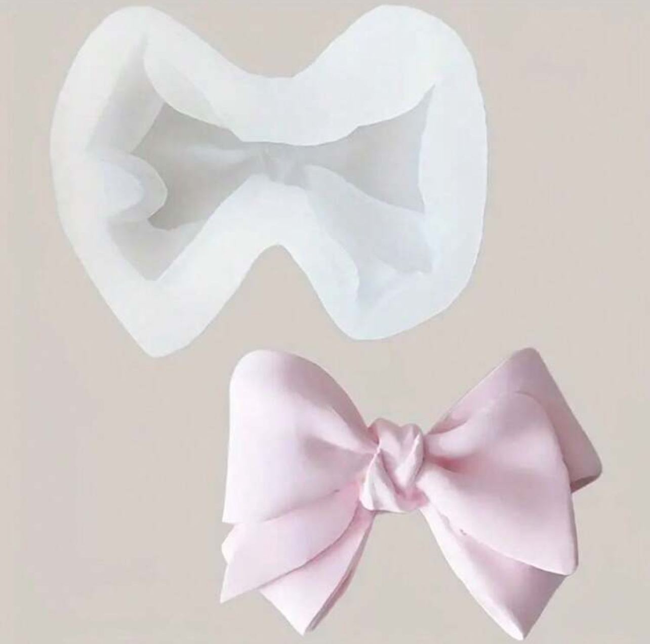 IMG_7940 قالب سيلكون ربطة بشكل فيونكة 🎀 صغيرة WFHM77 - الصورة 1