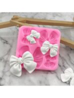 قالب سيلكون فيونكات صغيرات اربع احجام متنوعة WFHM77