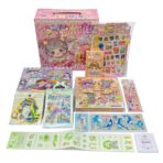 طقم هدية ملصقات ترند 5000 طابع بناتية