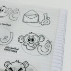 ⁦مجموعة ورق شف حرف ورسمة ، مناسبة لأطفال التأهيل والروضة ،الحروف العربية كاملة⁩ - الصورة ⁦4⁩