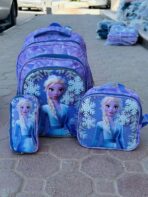 ⁦حقيبة مدرسية 3 قطع مناسبة للصف من ثاني الى خامس ، سبايدر مان ، ايلسا⁩ - الصورة ⁦6⁩