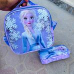 ⁦حقيبة مدرسية 3 قطع مناسبة للصف من ثاني الى خامس ، سبايدر مان ، ايلسا⁩ - الصورة ⁦3⁩