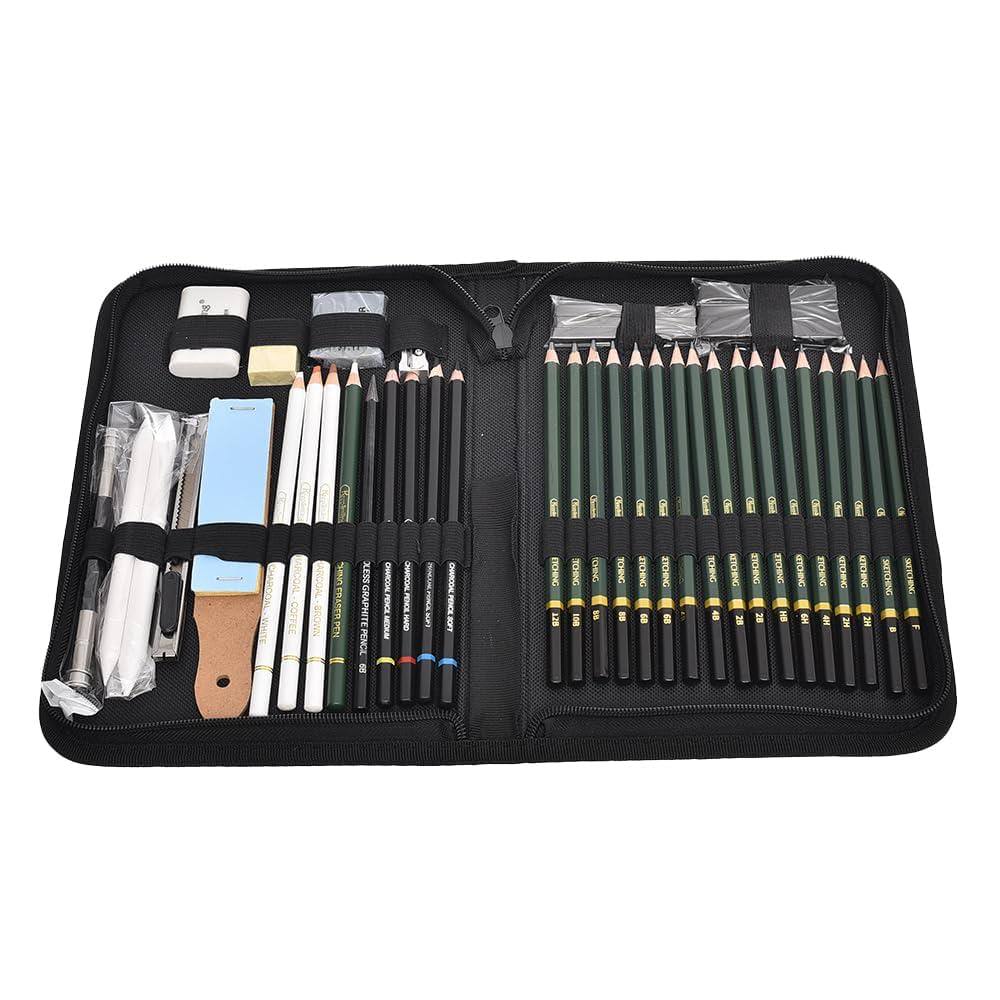 photo_2_2025-10-14_23-28-43 طقم رسم احترافي 42 قطعه من KeepSmiling في حقيبة - الصورة 1