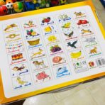 ⁦لعبة بازل تركيب كلمات اللغه العربية 88 قطعه مناسبة لتعليم الاطفال تركيب مفردات اللغه بشكل صحيح⁩ - الصورة ⁦2⁩