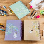 مذكرة جامعية فاخرة عربي،  بناتية كيوت 120 ورقة