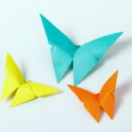 ⁦مجموعة فن طي الورق الياباني الاوريجامي ، 100 ورقة 20 لون - 17×17 سم⁩ - الصورة ⁦3⁩