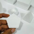 ⁦فوم أشكال هندسية مجسمات 7 أشكال , فلين خفيف ، هرم , كرة , اسطوانة , مكعب , متوازي الأضلاع , خماسي⁩ - الصورة ⁦4⁩