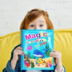 كراسة تلوين الماء السحرية للأطفال - قلم مائي واستعمال أكثر من مرة