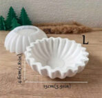 ⁦قالب سيلكون بشكل وعاء مخطط WFHM77⁩ - الصورة ⁦4⁩