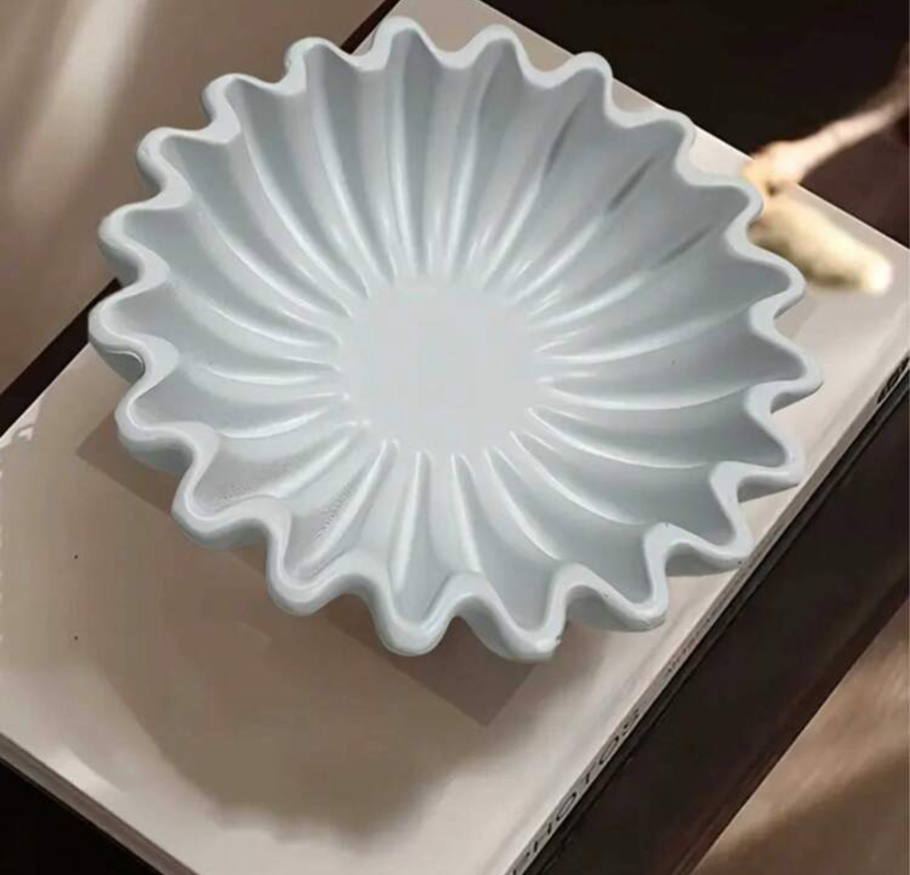 IMG_8397 قالب سيلكون بشكل وعاء مخطط WFHM77 - الصورة 1